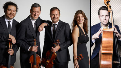 The Euclid Quartet with cellist Adrian Daurov